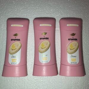3 Lemon Glaze Deodorant Dove Crumbl 2.6 Oz